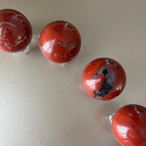 Red Jasper sphere (one)